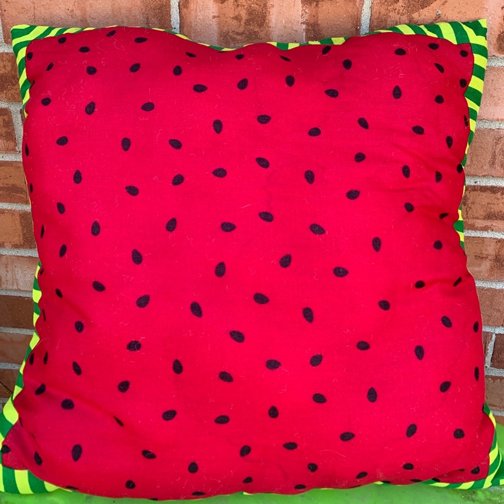 Watermelon decorative pillow